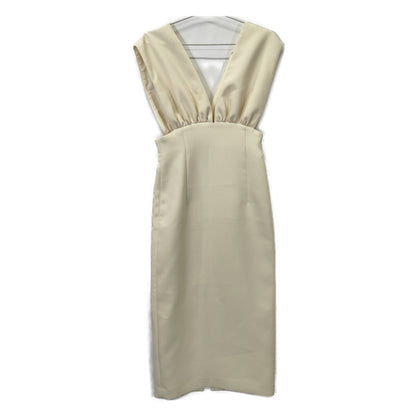 Whim Gazette ウィムガゼット WGZ1022309A0011 ｵﾌﾎﾜｲﾄ Vｼﾞｬﾝｽｶﾜﾝﾋﾟｰｽ ワンピース 36