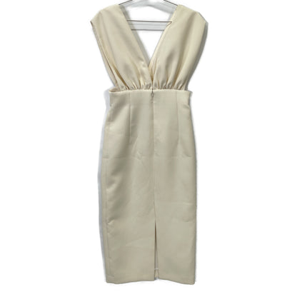 Whim Gazette ウィムガゼット WGZ1022309A0011 ｵﾌﾎﾜｲﾄ Vｼﾞｬﾝｽｶﾜﾝﾋﾟｰｽ ワンピース 36