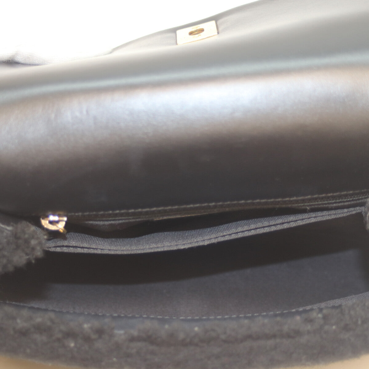 CHANEL シャネル A92990 23番 黒 ｺｺﾊﾝﾄﾞﾙXS 24 ﾑｰﾄﾝ ｼｱﾘﾝｸﾞﾌｧｰ ﾁｪｰﾝﾊﾞｯｸﾞ ショルダーバッグ