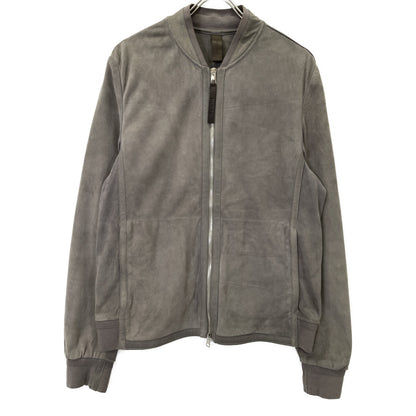 RUFFO ルッフォ 24-18-0361-695 ｸﾞﾚｰ ｽｴｰﾄﾞｺﾞｰﾄﾚｻﾞｰ ﾍﾞｰｽﾎﾞｰﾙｼﾞｬｹｯﾄ ジャケット 50