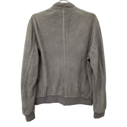 RUFFO ルッフォ 24-18-0361-695 ｸﾞﾚｰ ｽｴｰﾄﾞｺﾞｰﾄﾚｻﾞｰ ﾍﾞｰｽﾎﾞｰﾙｼﾞｬｹｯﾄ ジャケット 50