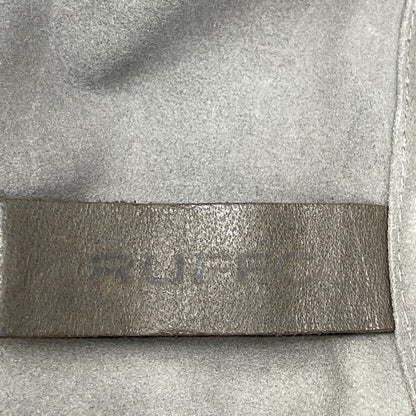 RUFFO ルッフォ 24-18-0361-695 ｸﾞﾚｰ ｽｴｰﾄﾞｺﾞｰﾄﾚｻﾞｰ ﾍﾞｰｽﾎﾞｰﾙｼﾞｬｹｯﾄ ジャケット 50