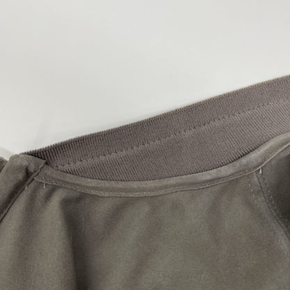 RUFFO ルッフォ 24-18-0361-695 ｸﾞﾚｰ ｽｴｰﾄﾞｺﾞｰﾄﾚｻﾞｰ ﾍﾞｰｽﾎﾞｰﾙｼﾞｬｹｯﾄ ジャケット 50