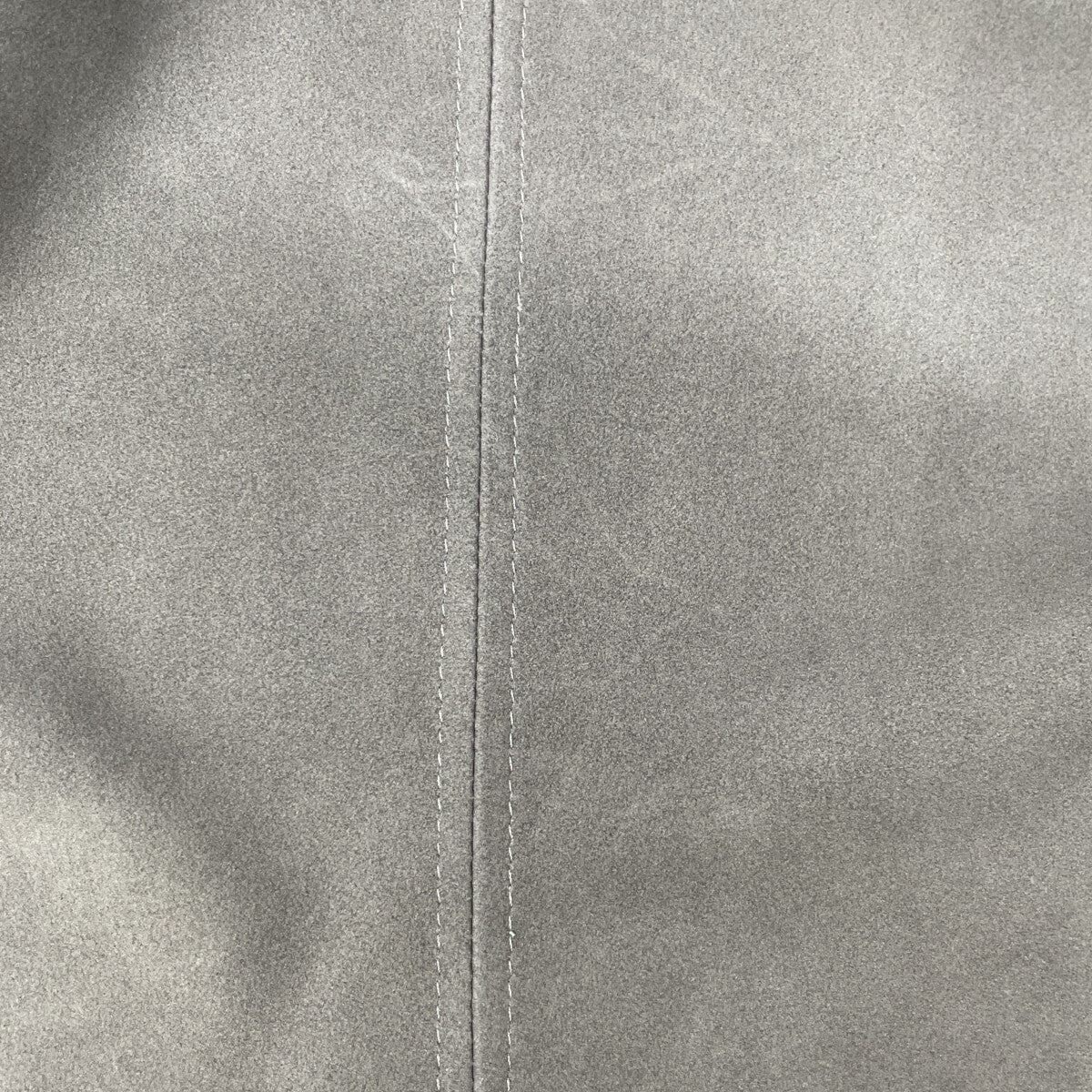 RUFFO ルッフォ 24-18-0361-695 ｸﾞﾚｰ ｽｴｰﾄﾞｺﾞｰﾄﾚｻﾞｰ ﾍﾞｰｽﾎﾞｰﾙｼﾞｬｹｯﾄ ジャケット 50