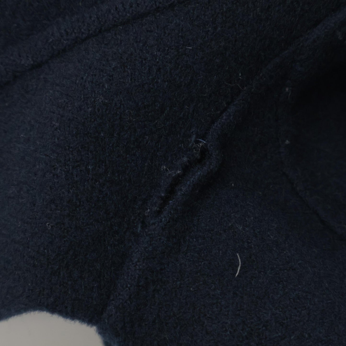 S MaxMara エスマックスマーラ 【ｸﾁｰﾄｱﾏﾉｰﾉ】90860189 ﾈｲﾋﾞｰ ﾍﾞﾙﾃｯﾄﾞﾀﾞﾌﾞﾙﾌｪｲｽｺｰﾄ コート 40