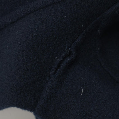 S MaxMara エスマックスマーラ 【ｸﾁｰﾄｱﾏﾉｰﾉ】90860189 ﾈｲﾋﾞｰ ﾍﾞﾙﾃｯﾄﾞﾀﾞﾌﾞﾙﾌｪｲｽｺｰﾄ コート 40