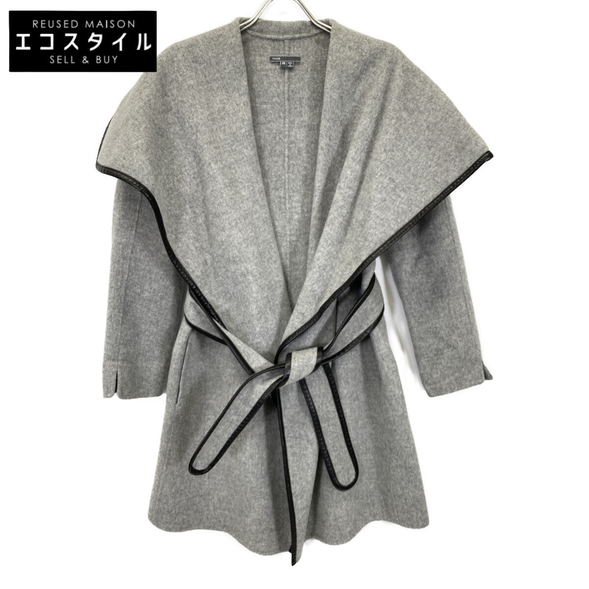 ｸﾞﾚｰ ﾍﾞﾙﾃｯﾄﾞｺｰﾄ コート XS