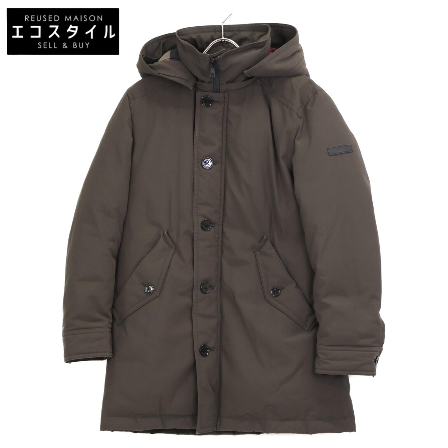 BLACK LABEL CRESTBRIDGE ブラックレーベルクレストブリッジ 51F75-875-78 ｶｰｷ ﾀﾞｳﾝｼﾞｬｹｯﾄ コート M