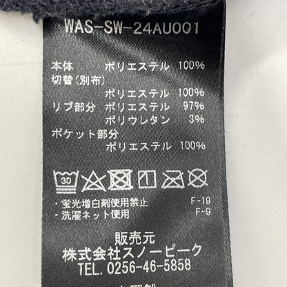 snowpeak スノーピーク ×WIND AMD SEA ﾈｲﾋﾞｰ ﾌﾘｰｽ ﾌﾟﾙｵｰﾊﾞｰ トップス XL