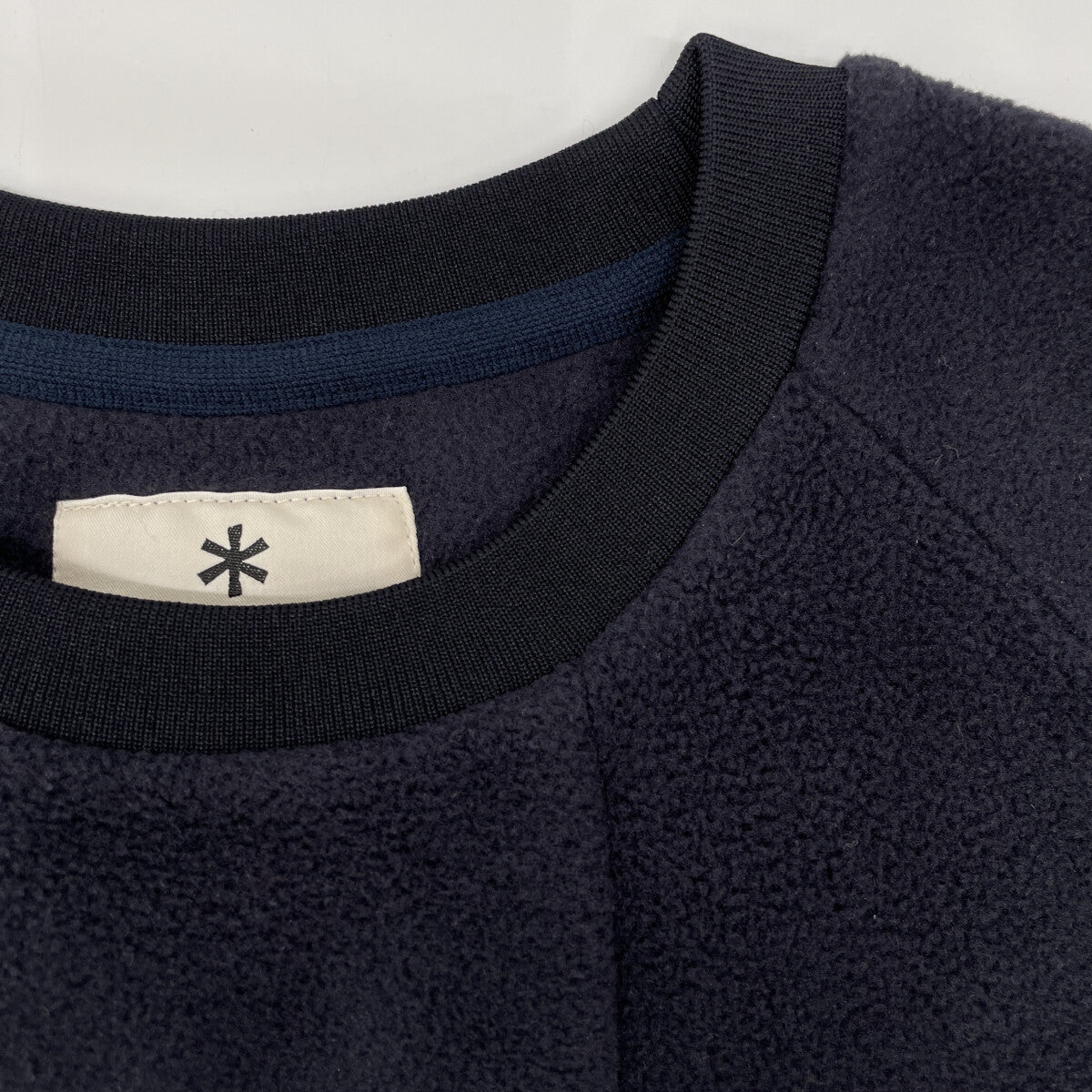 snowpeak スノーピーク ×WIND AMD SEA ﾈｲﾋﾞｰ ﾌﾘｰｽ ﾌﾟﾙｵｰﾊﾞｰ トップス XL