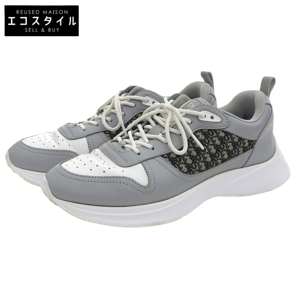 Christian Dior クリスチャンディオール B25 スニーカー シューズ メンズ グレー 43 シューズ 43