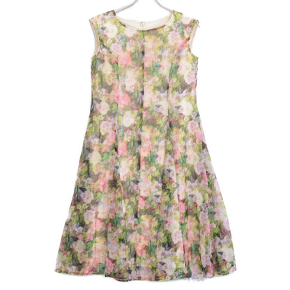 Audie a Muses オーディアミューズ ﾏﾙﾁｶﾗｰ 83015-512 総柄ﾜﾝﾋﾟｰｽ ワンピース 38