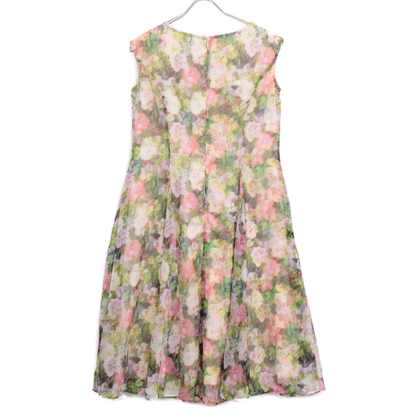 Audie a Muses オーディアミューズ ﾏﾙﾁｶﾗｰ 83015-512 総柄ﾜﾝﾋﾟｰｽ ワンピース 38