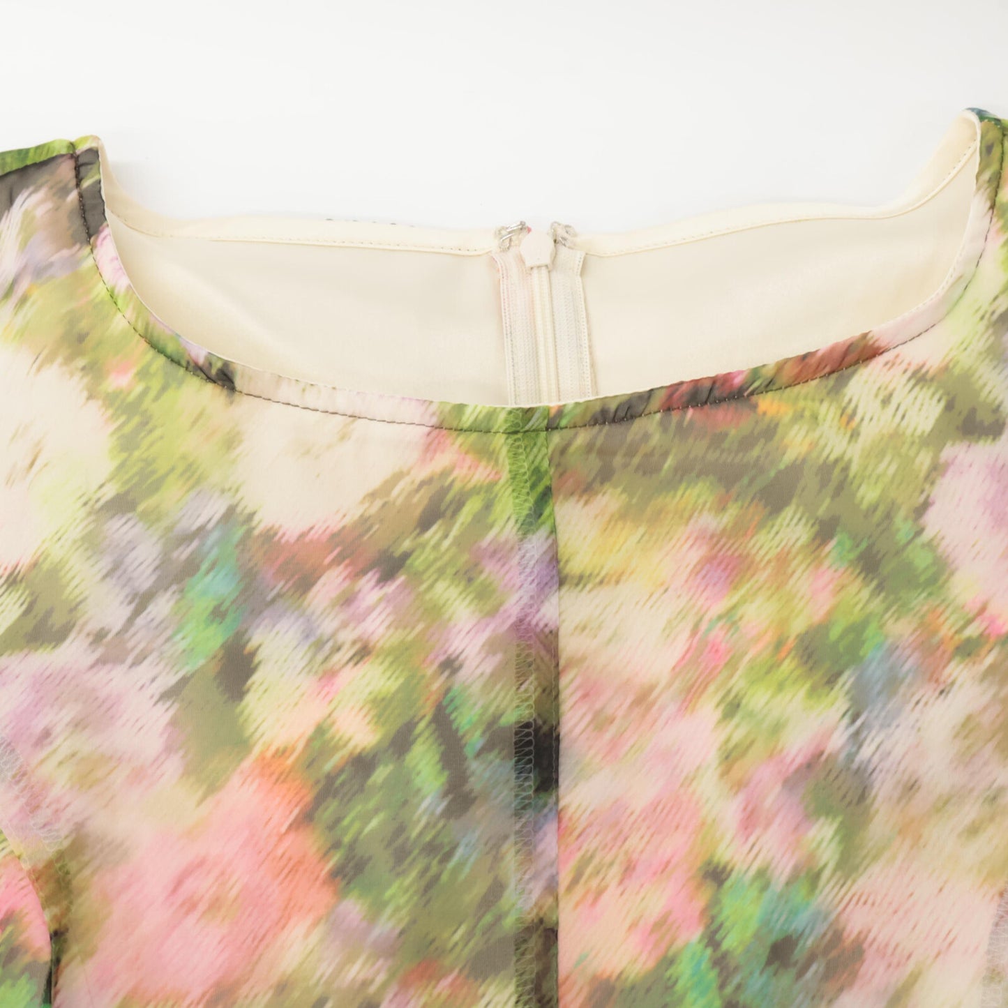 Audie a Muses オーディアミューズ ﾏﾙﾁｶﾗｰ 83015-512 総柄ﾜﾝﾋﾟｰｽ ワンピース 38