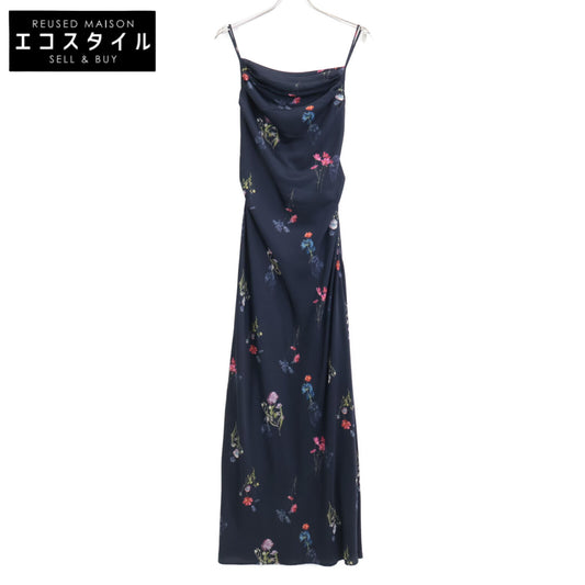 snidel スナイデル 25AW ﾈｲﾋﾞｰ SWFO254186 ﾄﾞﾚｰﾌﾟﾅﾛｰｷｬﾐﾜﾝﾋﾟｰｽ ワンピース 1