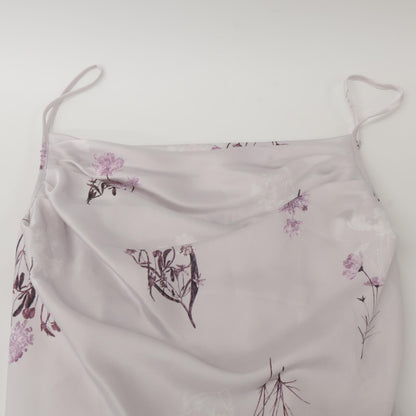 snidel スナイデル 25AW ﾋﾟﾝｸ SWFO254186 ﾄﾞﾚｰﾌﾟﾅﾛｰｷｬﾐﾜﾝﾋﾟｰｽ ワンピース 1