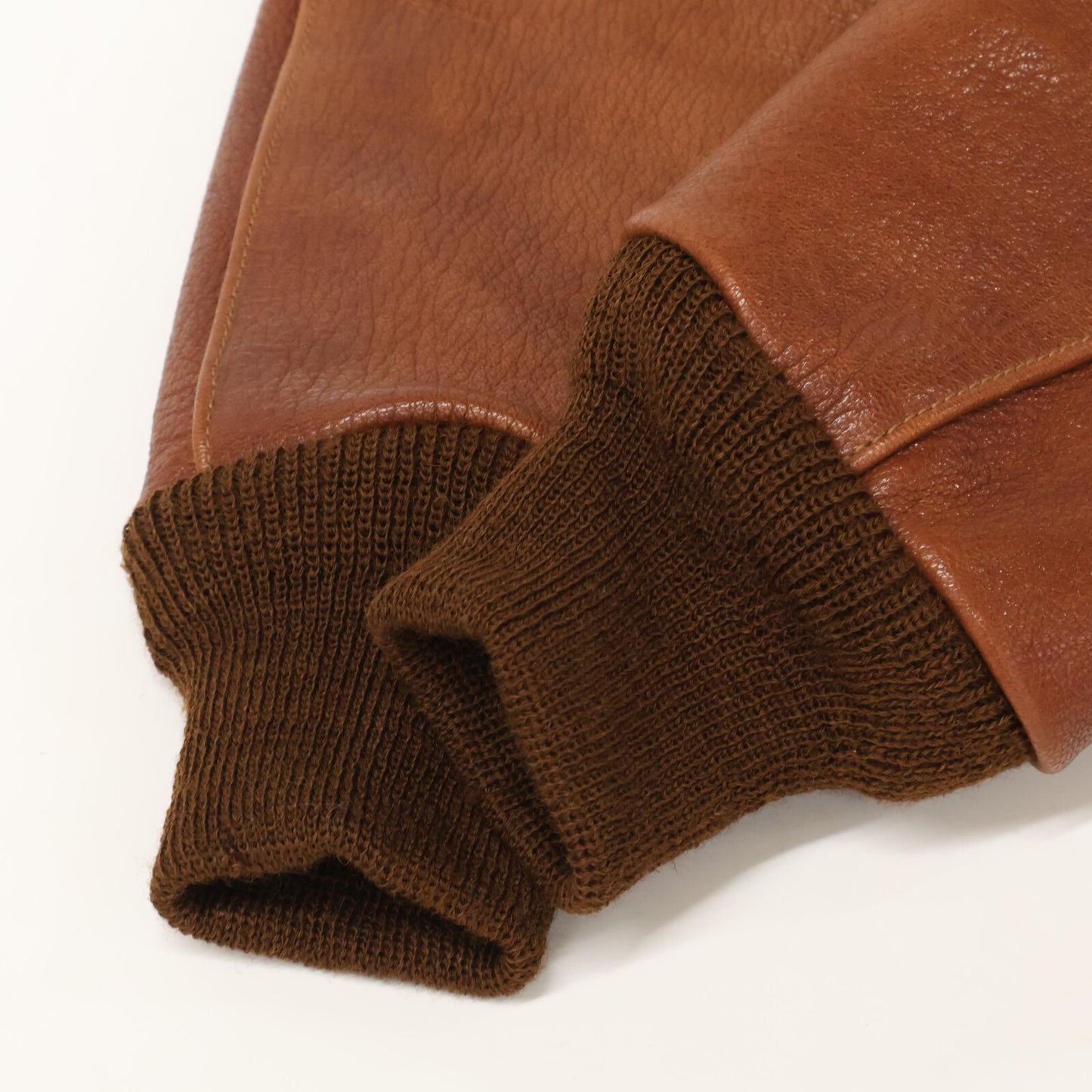 BUZZ RICKSON'S バズリクソンズ BR80324 CABLE RAINCOAT CO. A-2 ゴートレザー フライト ジャケット 36