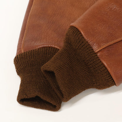 BUZZ RICKSON'S バズリクソンズ BR80324 CABLE RAINCOAT CO. A-2 ゴートレザー フライト ジャケット 36