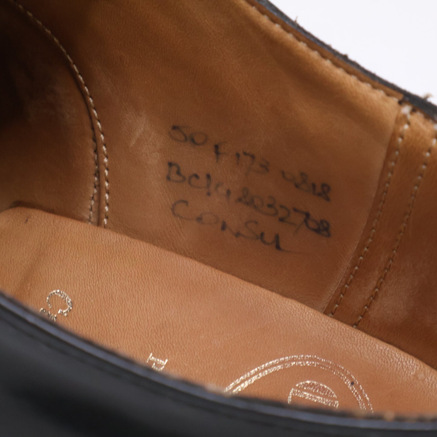 Church's チャーチ CONSULコンサル 173ラスト ストレートチップ シューズ 50F