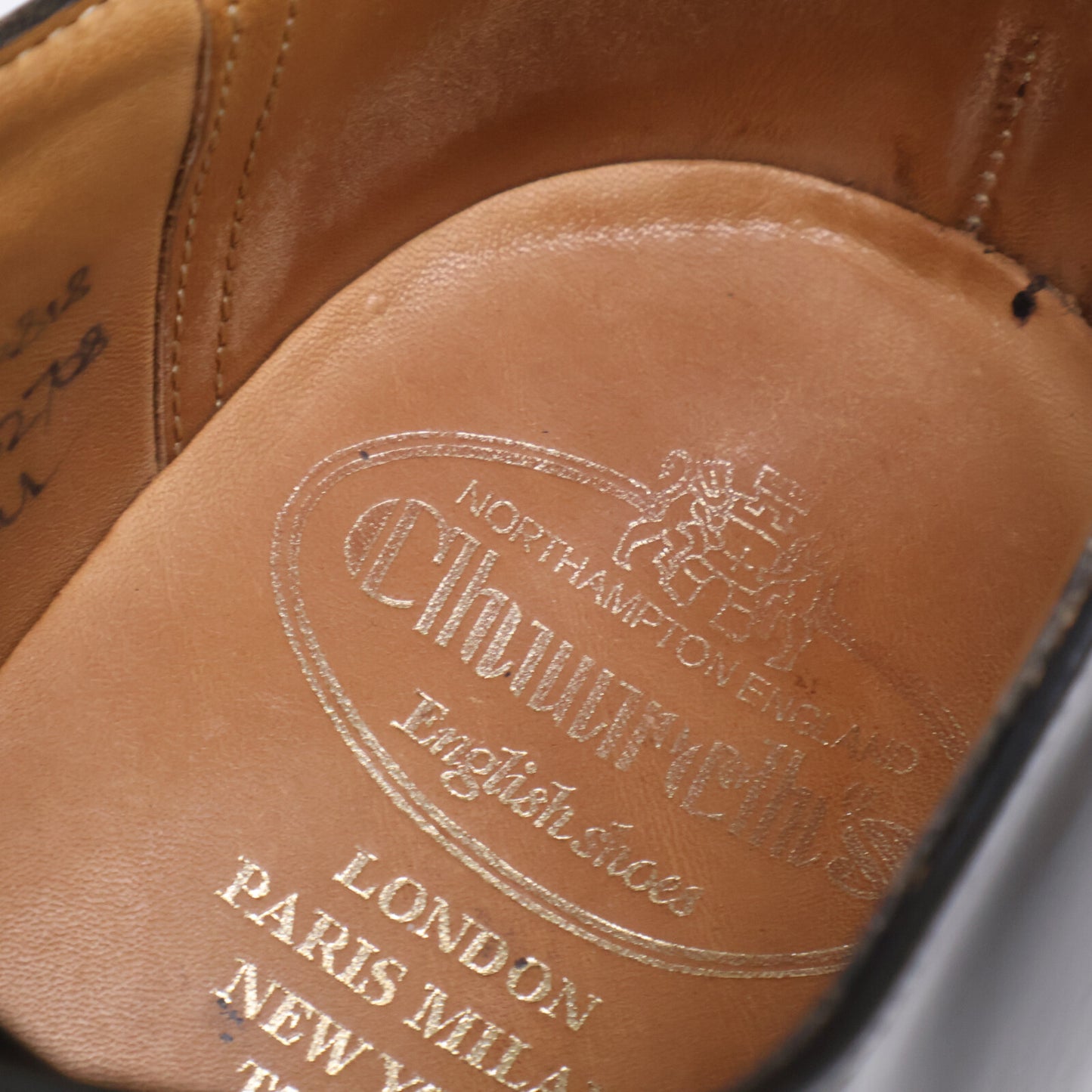 Church's チャーチ CONSULコンサル 173ラスト ストレートチップ シューズ 50F