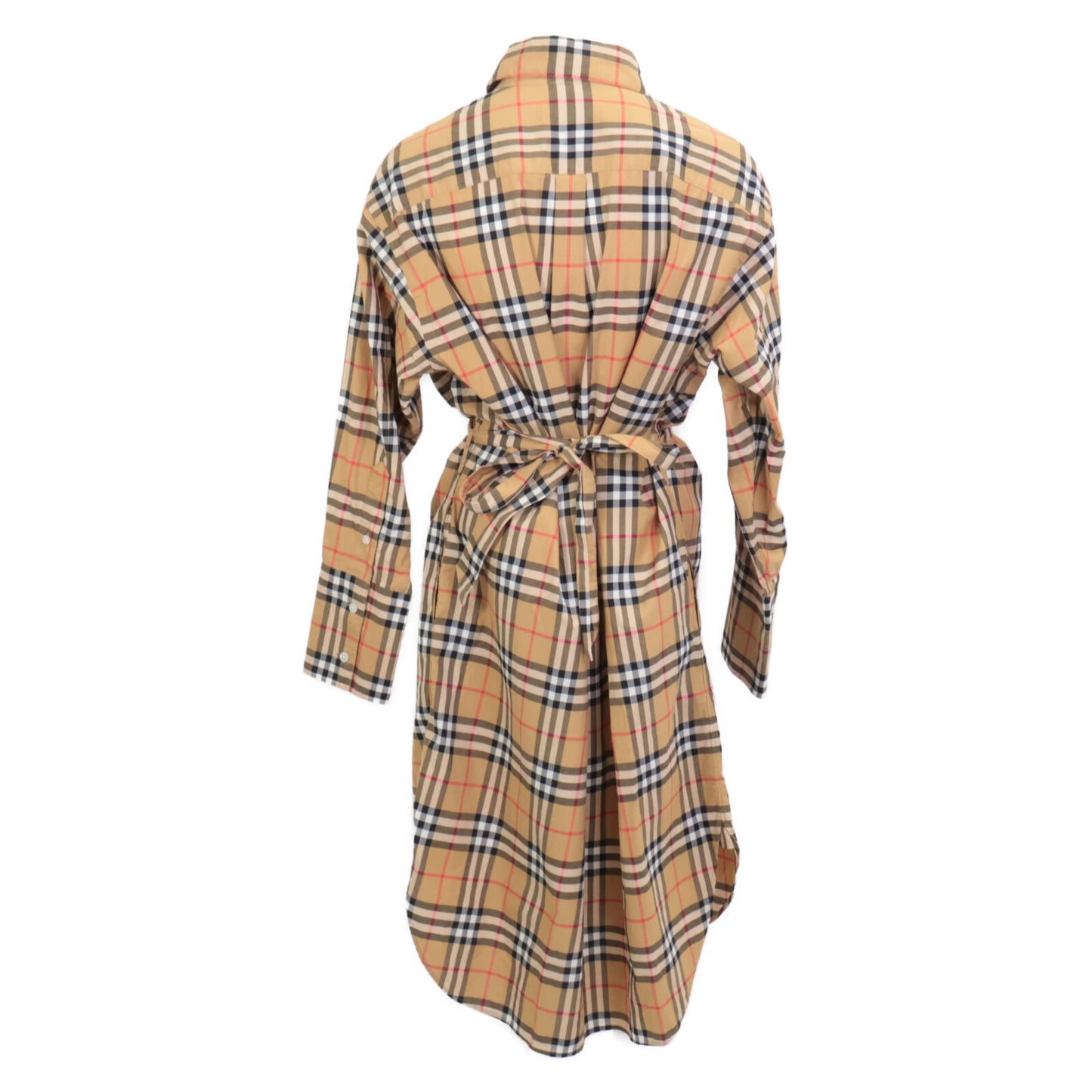 BURBERRY バーバリー ｳﾞｨﾝﾃｰｼﾞﾁｪｯｸ柄 ｼｬﾂ ﾜﾝﾋﾟｰｽ ワンピース 44