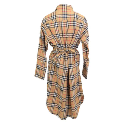 BURBERRY バーバリー ｳﾞｨﾝﾃｰｼﾞﾁｪｯｸ柄 ｼｬﾂ ﾜﾝﾋﾟｰｽ ワンピース 44