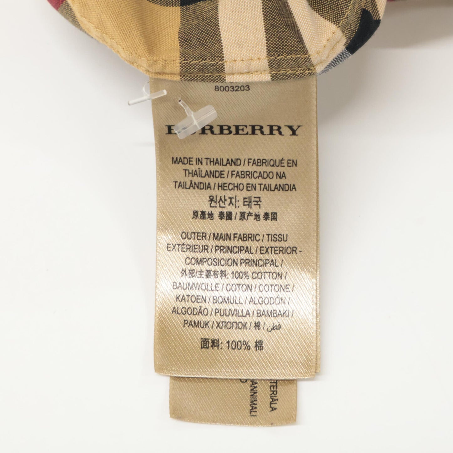 BURBERRY バーバリー ｳﾞｨﾝﾃｰｼﾞﾁｪｯｸ柄 ｼｬﾂ ﾜﾝﾋﾟｰｽ ワンピース 44