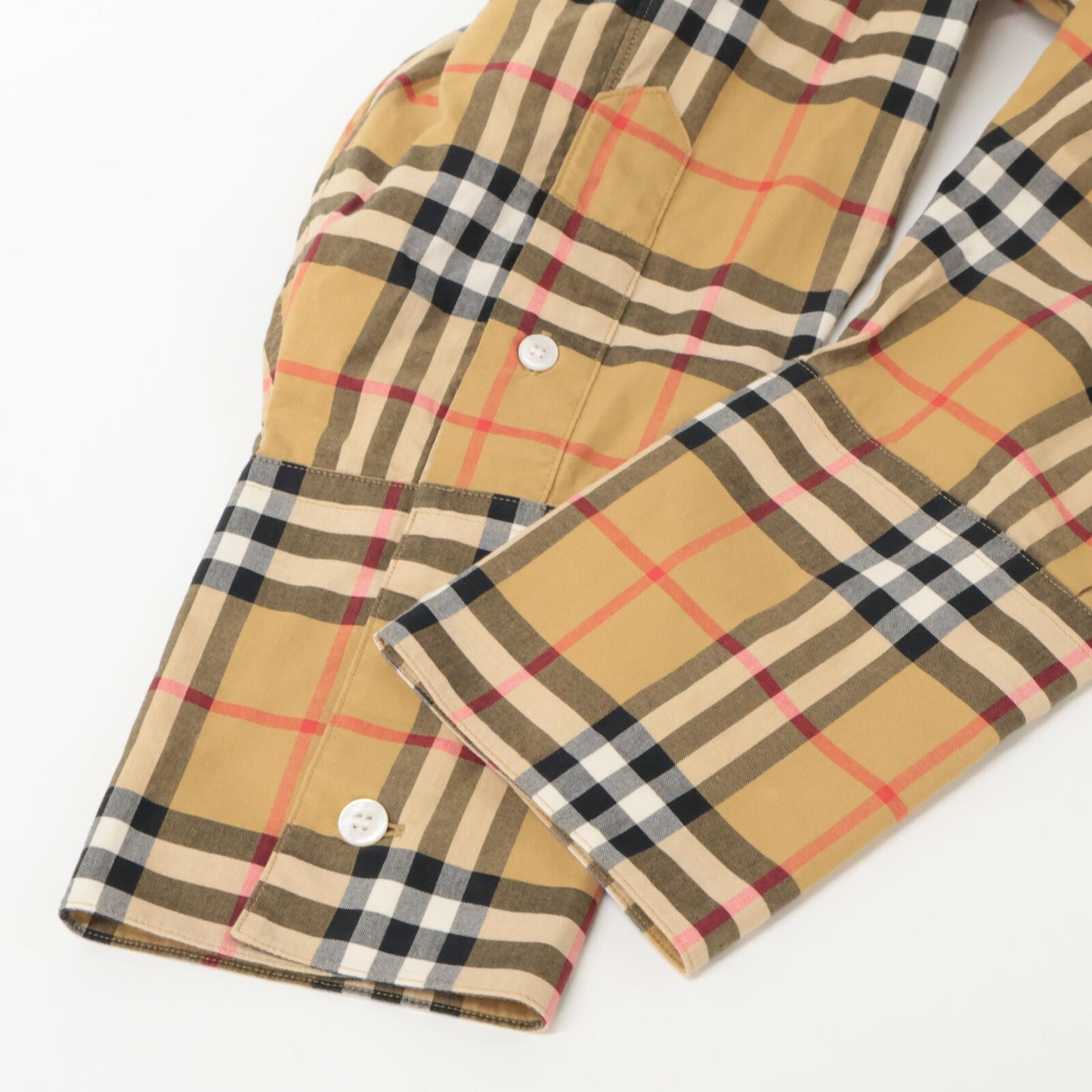 BURBERRY バーバリー ｳﾞｨﾝﾃｰｼﾞﾁｪｯｸ柄 ｼｬﾂ ﾜﾝﾋﾟｰｽ ワンピース 44