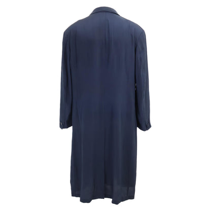 Yohji Yamamoto POUR HOMME ヨウジヤマモトプールオム HZ-J63-403 DE CI LOGWOOD A W-DOUBLE LAPEL ダブルラペル シルク100％ チェスター コート 3