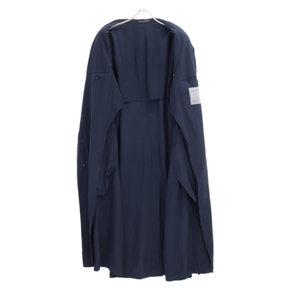 Yohji Yamamoto POUR HOMME ヨウジヤマモトプールオム HZ-J63-403 DE CI LOGWOOD A W-DOUBLE LAPEL ダブルラペル シルク100％ チェスター コート 3