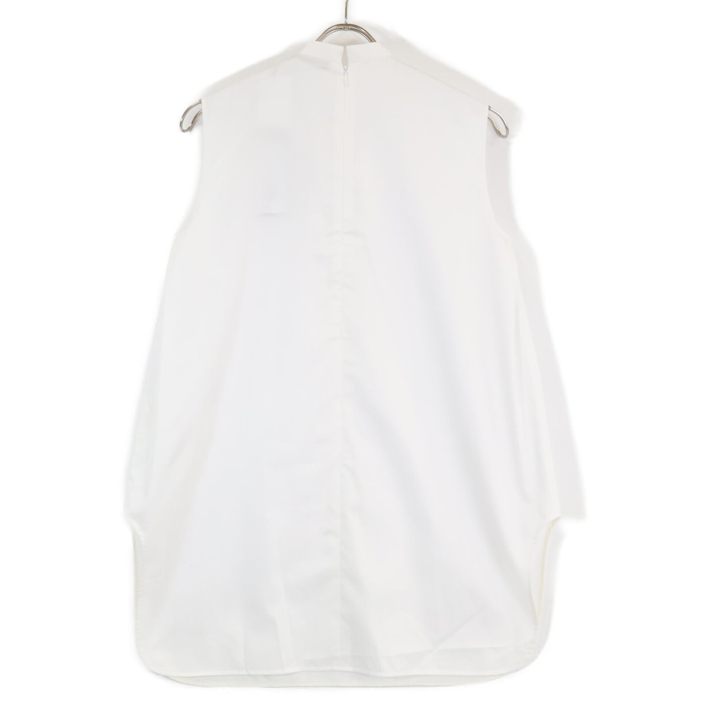 YOKOCHAN ヨーコチャン 【新品同様】YCB-225-480ボトルネックロングリボンコットンブラウス/ トップス F