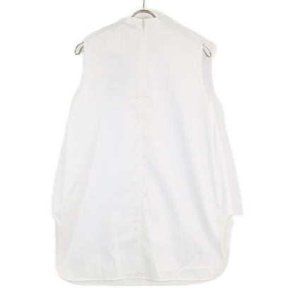 YOKOCHAN ヨーコチャン 【新品同様】YCB-225-480ボトルネックロングリボンコットンブラウス/ トップス F