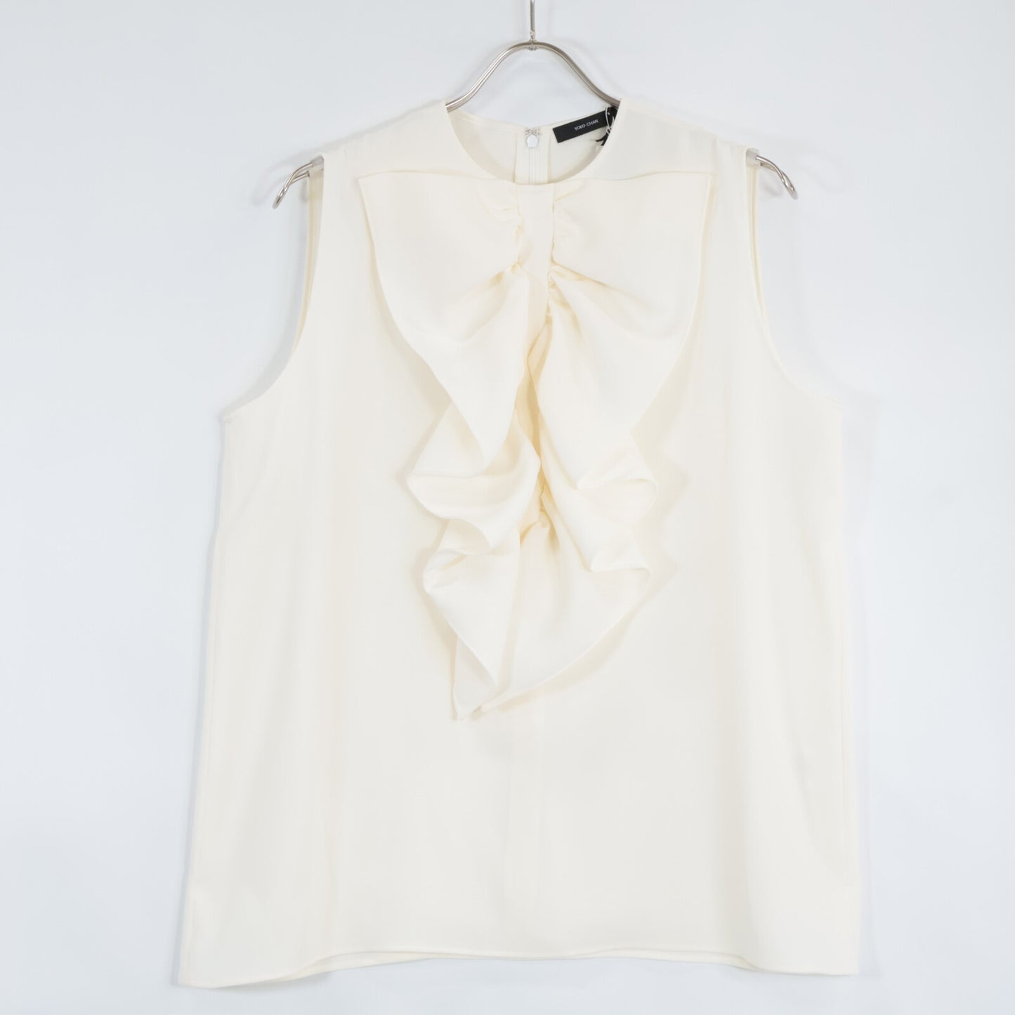 YOKOCHAN ヨーコチャン 【新品同様】YCB-325-497 ノースリーブボリュームラッフルブラウス/ トップス F