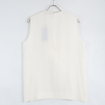 YOKOCHAN ヨーコチャン 【新品同様】YCB-325-497 ノースリーブボリュームラッフルブラウス/ トップス F