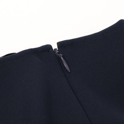 YOKOCHAN ヨーコチャン YCD-123-870 ﾊﾟﾌｽﾘｰﾌﾞﾚｲﾔｰﾄﾞﾚｽ ワンピース 40