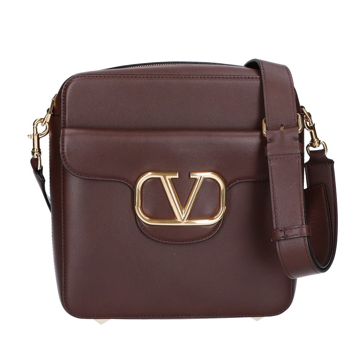 VALENTINO ヴァレンティノ 【美品】Vロゴ クロスボディ / ショルダーバッグ