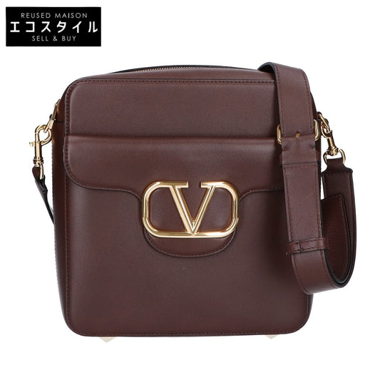 VALENTINO ヴァレンティノ 【美品】Vロゴ クロスボディ / ショルダーバッグ