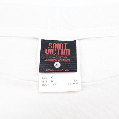 SAINT MICHAEL セントマイケル 【美品/国内正規】SM-YS1-0000-C32 攻殻機動隊 GS_SS TEE / GITS 半袖Tシャツ/ トップス XL