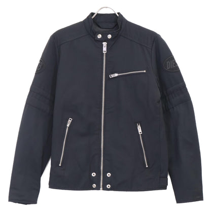 DIESEL ディーゼル 地面師 池田ｴﾗｲｻﾞ着用ﾓﾃﾞﾙ ﾌﾞﾗｯｸ ﾗｲﾀﾞｰｽｼﾞｬｹｯﾄ ジャケット Ｓ