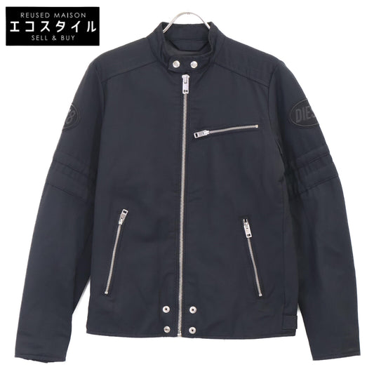 DIESEL ディーゼル 地面師 池田ｴﾗｲｻﾞ着用ﾓﾃﾞﾙ ﾌﾞﾗｯｸ ﾗｲﾀﾞｰｽｼﾞｬｹｯﾄ ジャケット Ｓ