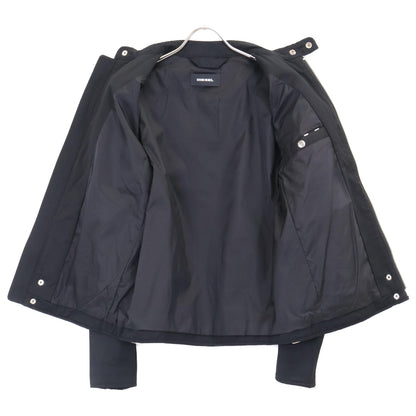 DIESEL ディーゼル 地面師 池田ｴﾗｲｻﾞ着用ﾓﾃﾞﾙ ﾌﾞﾗｯｸ ﾗｲﾀﾞｰｽｼﾞｬｹｯﾄ ジャケット Ｓ