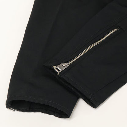 DIESEL ディーゼル 地面師 池田ｴﾗｲｻﾞ着用ﾓﾃﾞﾙ ﾌﾞﾗｯｸ ﾗｲﾀﾞｰｽｼﾞｬｹｯﾄ ジャケット Ｓ