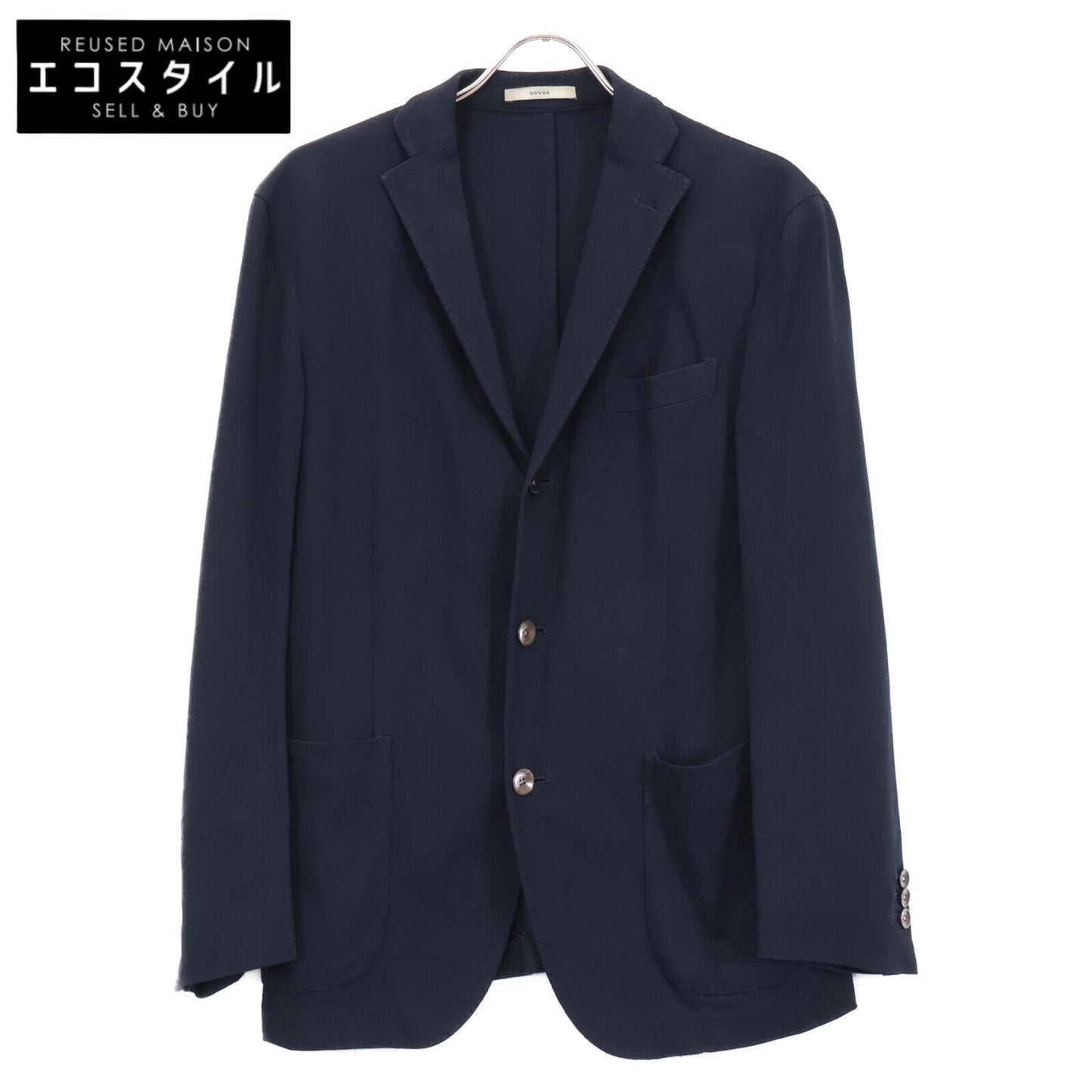 BOGLIOLI ボリオリ DOVERﾄﾞｰﾊﾞｰ ﾈｲﾋﾞｰ ｼﾞｬｰｼﾞｰｼﾞｬｹｯﾄ ジャケット 46