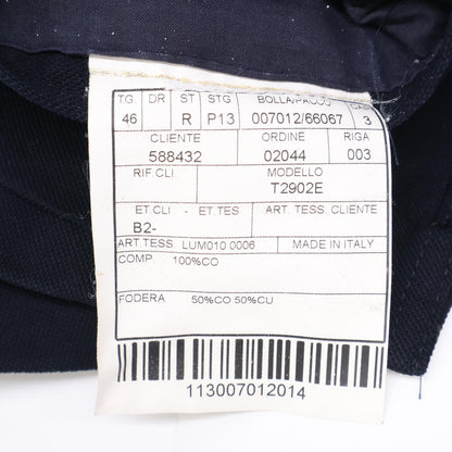 BOGLIOLI ボリオリ DOVERﾄﾞｰﾊﾞｰ ﾈｲﾋﾞｰ ｼﾞｬｰｼﾞｰｼﾞｬｹｯﾄ ジャケット 46