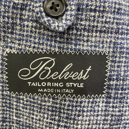 Belvest ベルベスト G10647 JACKET IN THE BOX ｶｼﾐﾔ混 ｼﾝｸﾞﾙｼﾞｬｹｯﾄ ジャケット 48