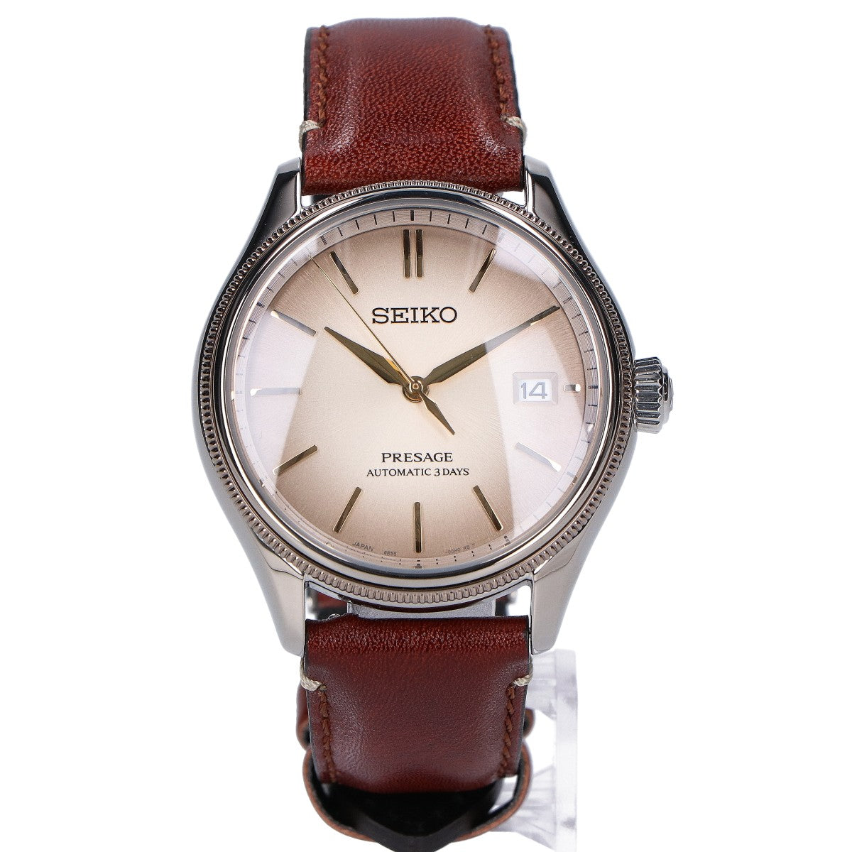 SEIKO セイコー 新品未使用 SARX135 プレザージュ クラシックシリーズ アップサイクルレザーストラップ メカニカル 自動巻き 腕時計
