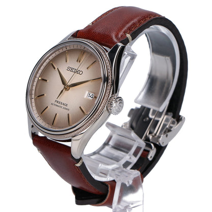 SEIKO セイコー 新品未使用 SARX135 プレザージュ クラシックシリーズ アップサイクルレザーストラップ メカニカル 自動巻き 腕時計