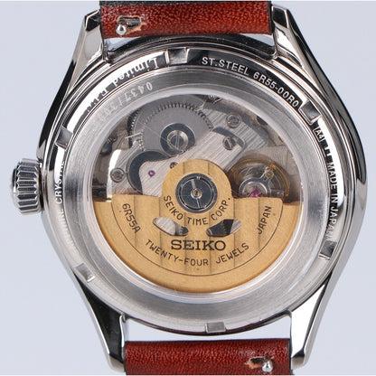 SEIKO セイコー 新品未使用 SARX135 プレザージュ クラシックシリーズ アップサイクルレザーストラップ メカニカル 自動巻き 腕時計