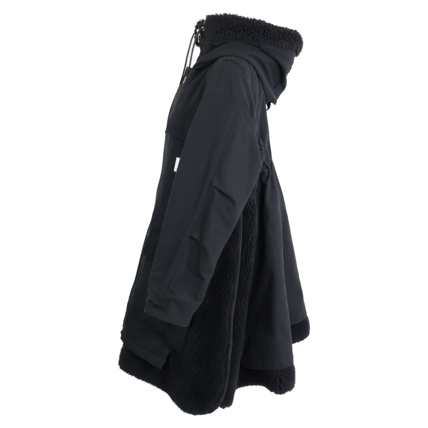 sacai サカイ x カーハート 美品 23-06740 Carhartt WIP Canvas Parka Siberian キャンバス シベリアン フリースボア コート 3