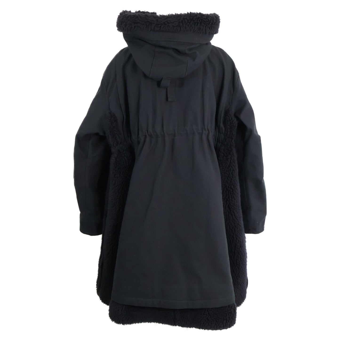 sacai サカイ x カーハート 美品 23-06740 Carhartt WIP Canvas Parka Siberian キャンバス シベリアン フリースボア コート 3